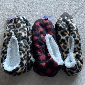 3 pack of slippers